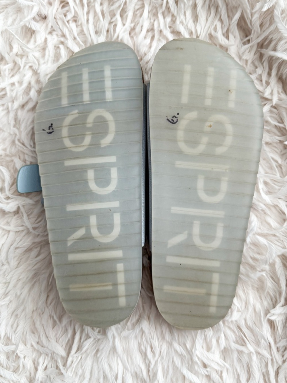 Esprit Annie Big Buckle Sandals Blue EU 36 US 6.5/7 - Picture 6 of 7